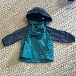 Patagonia Kids Teal and Navy Retro Shell
